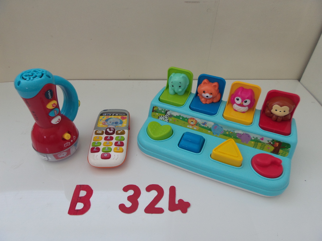 V-Tech Torch & Phone & Animal Pop-up