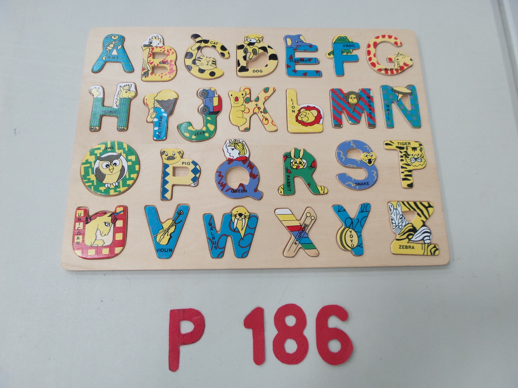 Wooden Character Alphabet