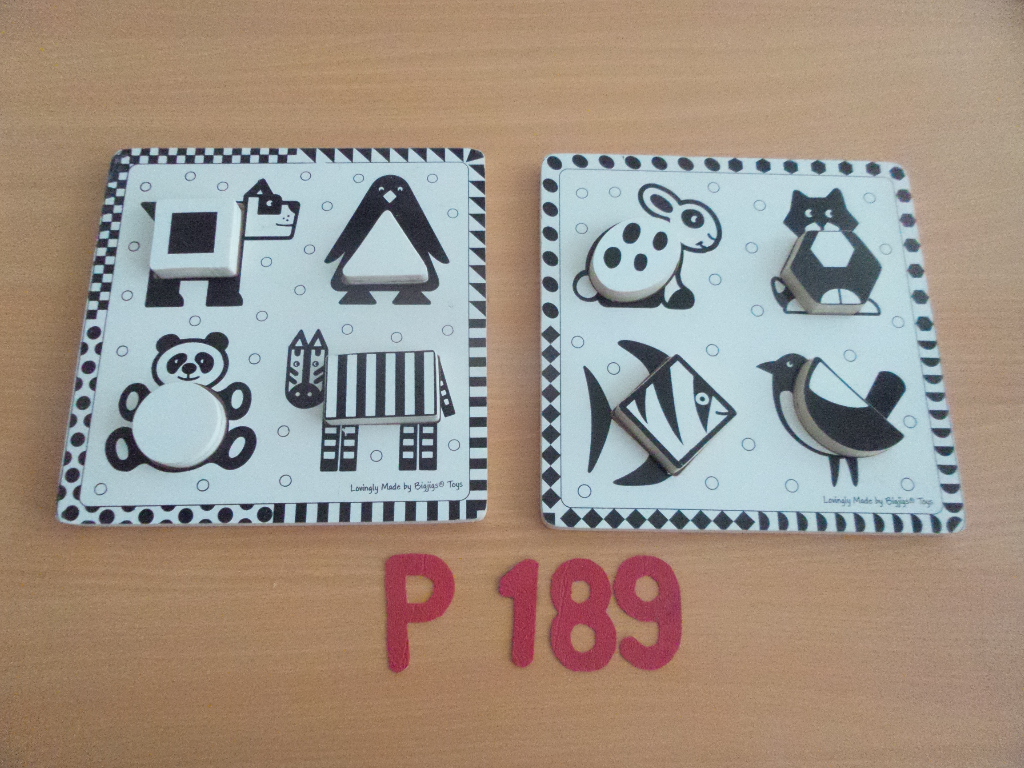 Black & White Animal Puzzles