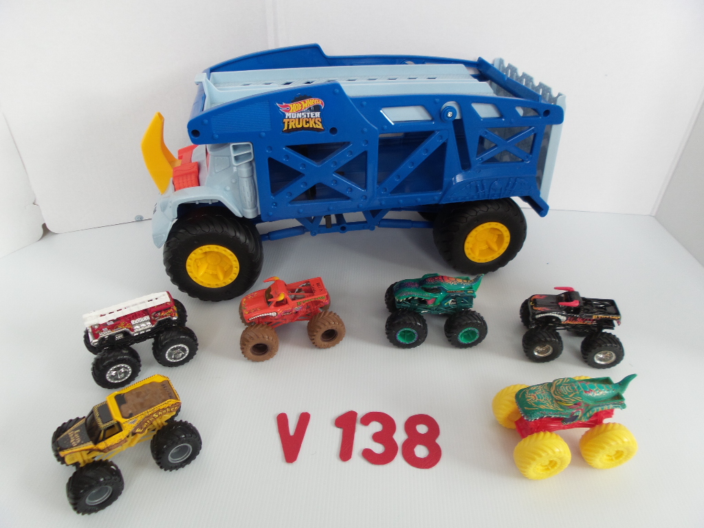 Hot Wheels & Monster Jam Trucks with 